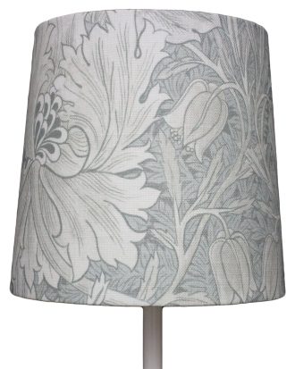 Bergo Lampskärmar Sixten 17 Honeysuckle & Tulip - Lampskärmar Textil Ljusgrå