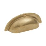 Beslag Design 3922 Skålhandtag - Knoppar & Beslag Mässing Matt Mässing