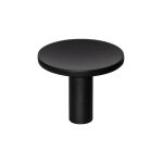 Beslag Design Sture 28 Knopp Matt Svart - Knoppar & Beslag Mässing