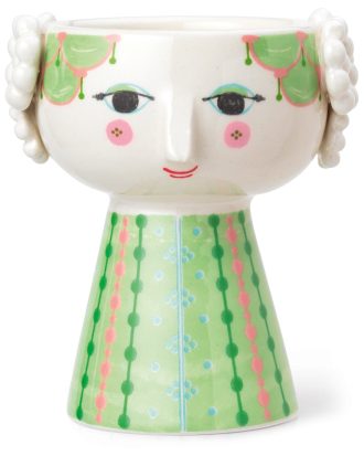 Bjørn Wiinblad Eva Ljusstake - Ljuslyktor Keramik Ljusgrön