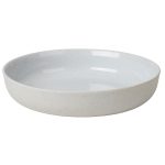 Blomus Sablo Djup Tallrik 18,5 Cm - Djupa tallrikar Keramik Grå