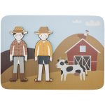 Bloomingville Dylan Pussel 28x20 Cm - Leksaker Mdf Brun