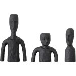 Bloomingville Rhea Skulptur Metall 3 Delar - Skulpturer Järn Svart