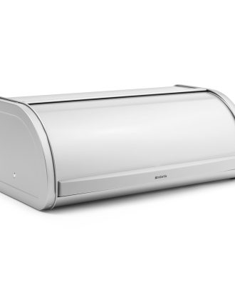 Brabantia Roll Top Brödlåda Metallic Grey - Brödkorgar & Brödlådor Rostfritt Stål Grå Metallic