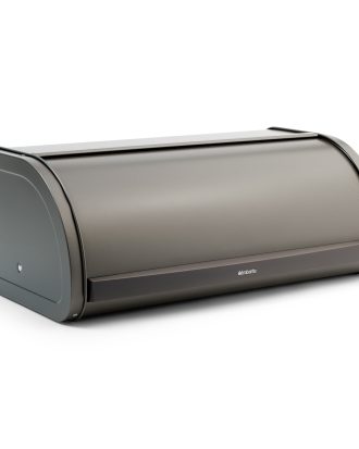 Brabantia Roll Top Brödlåda - Brödkorgar & Brödlådor Rostfritt Stål Platinum