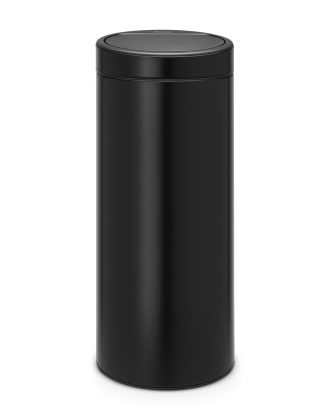 Brabantia Touch Bin Papperskorg 30l - Papperskorgar & Pedalhinkar Svart
