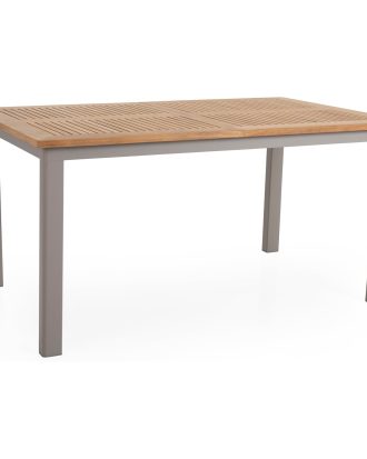 Brafab Lyon Matbord 152-210x92 / - Utebord & Trädgårdsbord Teak Khaki