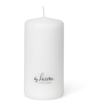 By Lassen Light'in Blockljus 6x12 Cm / Medium - Ljus Stearin Vit