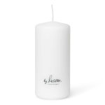 By Lassen Light'in Blockljus 7x15 Cm / Large - Ljus Stearin Vit