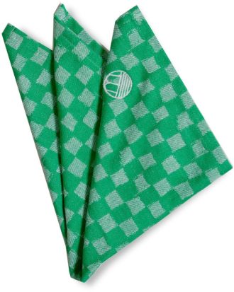 Byon Checki Tygservett Bomull 45x45 Cm 2-pack - Servetter & Tillbehör Ekologisk Bomull Grön