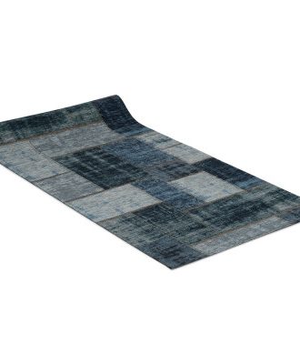 Carlucci blå - gångmatta på metervara