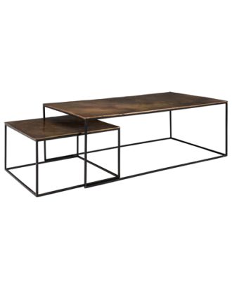 Mille satsbord vintage mässing