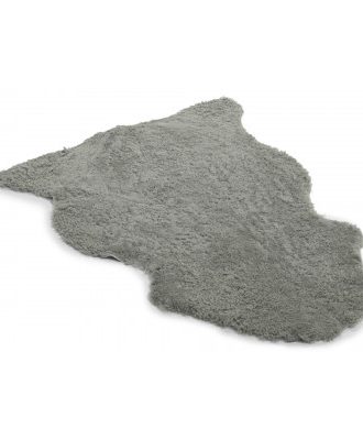 Curly naturgrå - lockigt fårskinn