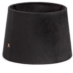 Carolina Gynning Cg Lampskärm 25 Cm - Lampskärmar Sammet Svart