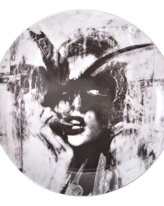 Carolina Gynning Looking For You Tallrik 28 Cm - Mattallrikar Porslin Svart