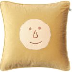 Chhatwal & Jonsson Emoji Kuddfodral 50x50 Cm Spicy Yellow / - Prydnadskuddar & Fodral Sammet Beige