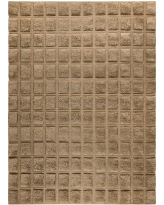 Chhatwal & Jonsson Loha Matta Spårbar 249x342 Cm - Ryamattor Ull Beige