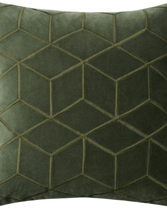 Chhatwal & Jonsson Vir Kuddfodral 50x50 Cm Forest Green - Prydnadskuddar & Fodral Sammet Skogsgrön