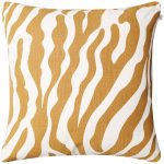 Chhatwal & Jonsson Zebra Kudde 50x50 Cm Utomhus / Off-white - Prydnadskuddar & Fodral Bomull Beige