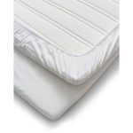 Cura Of Sweden Calm Lakan 160x200 Cm - Underlakan Bomull Vit