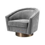 Fåtölj Swivel Catene Clarck Grey