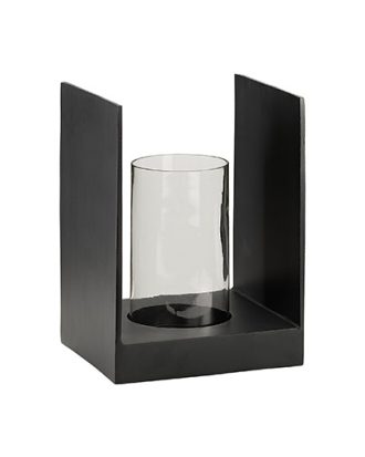 Mancini ljuslykta svart S