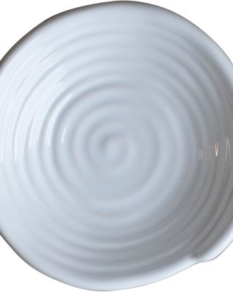 Dbkd Curl Tallrik Liten Ø12 Cm - Assietter Keramik Shiny White