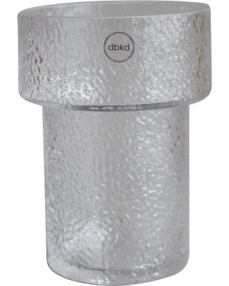 Dbkd Keeper Structure Glasvas H17 Cm - Vaser Keramik Klar