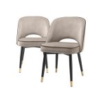 Cliff matstolar savona greige