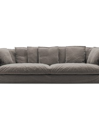 Decotique Le Grand Air Xl Soffa 4-sits - 3-sits soffor Linne Smokey Granite