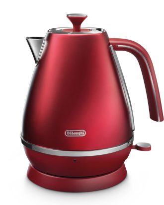 Delonghi Distinta Flair Vattenkokare - Vattenkokare Rostfritt Stål Röd