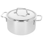 Demeyere Apollo Gryta Med Lock 22 Cm / 4 L - Grytor Aluminium Rostfritt Stål