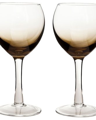 Denby Halo/praline Vitvinsglas 2-pack - Vinglas Munblåst Glas Klar