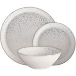 Denby Kiln 12pc Tableware Set Servis 12 Delar - Serviser & Startset Stengods Beige