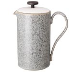 Denby Studio Grey Brew Kaffepress 1,5 L - Kaffepressar Stengods Grå