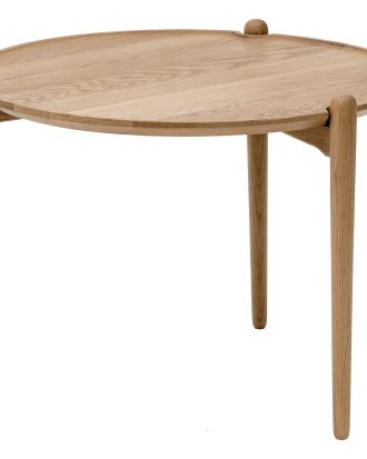 Design House Stockholm Aria Soffbord Ø60 Högt - Soffbord Ek