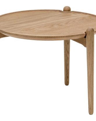 Design House Stockholm Aria Soffbord Ø50 Lågt - Soffbord Ek