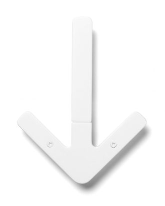 Design House Stockholm Arrow Hanger - Krokar & Galgar Aluminium Vit