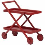 Design House Stockholm Exit Serveringsvagn - Rullvagnar & Serveringsvagnar Ask Röd