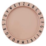 Design Letters Eat & Learn Tallrik - Barntallrikar Tritan Nude