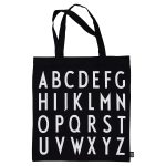 Design Letters Favorit Tygpåse Abc - Väskor & Ryggsäckar Bomull Svart