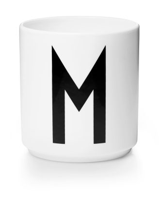 Design Letters Personlig Porslinsmugg M - Tekoppar Benporslin Vit