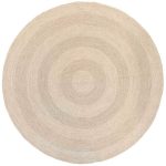 Dixie Ella Matta Natur / 150 Cm - Jutemattor Jute Vit