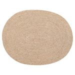 Dixie Ella Oval Bordstablett - Bordstabletter & Glasunderlägg Naturmaterial Beige