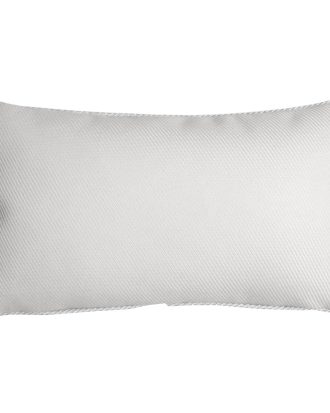 Diyti Plain Kudde 25x45 Cm - Utekuddar Polyester Vit