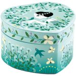 Djeco Speldosa Dancer - Konstglas Trä Rosa