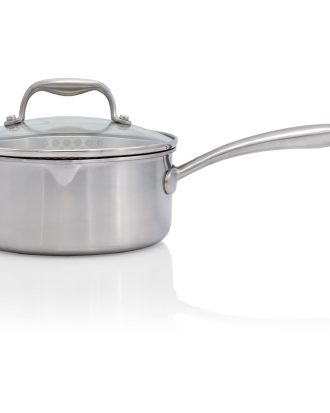 Ego Kastrull Med Glaslock 1,5 L - Kastruller Rostfritt Stål