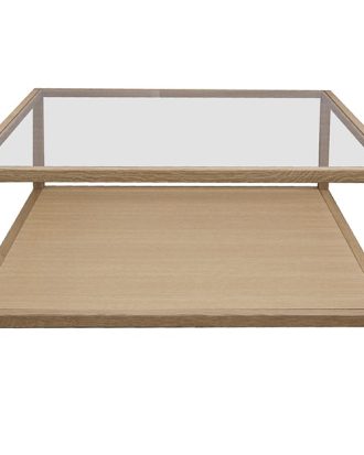 Englesson 2000 Soffbord 105x105x50 Natural Oak - Soffbord Ek Naturlig Ek