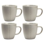 Ernst Citat I Det Enkla Muggar 4-pack - Kaffekoppar Stengods Grå