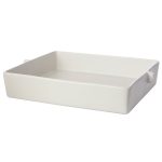 Ernst Ugnsform Sand 34 Cm - Ugnsformar Stengods Vit